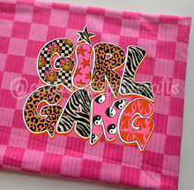 Load image into Gallery viewer, Girl Gang Pink Chex (pick your style)