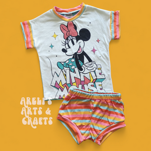 3T Upcycled MM - Shortie Lounge Set