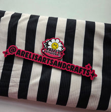 Load image into Gallery viewer, Off White &amp; Black Stripes (pick your style)