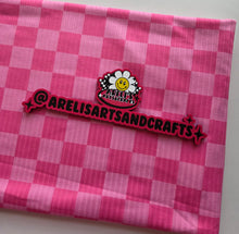 Load image into Gallery viewer, Pink on Pink Chex (pick your style)